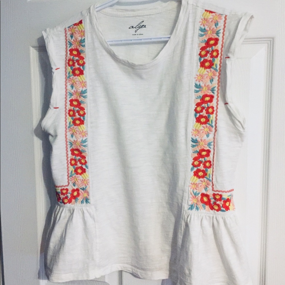 Boho Embroidered T-Shirt